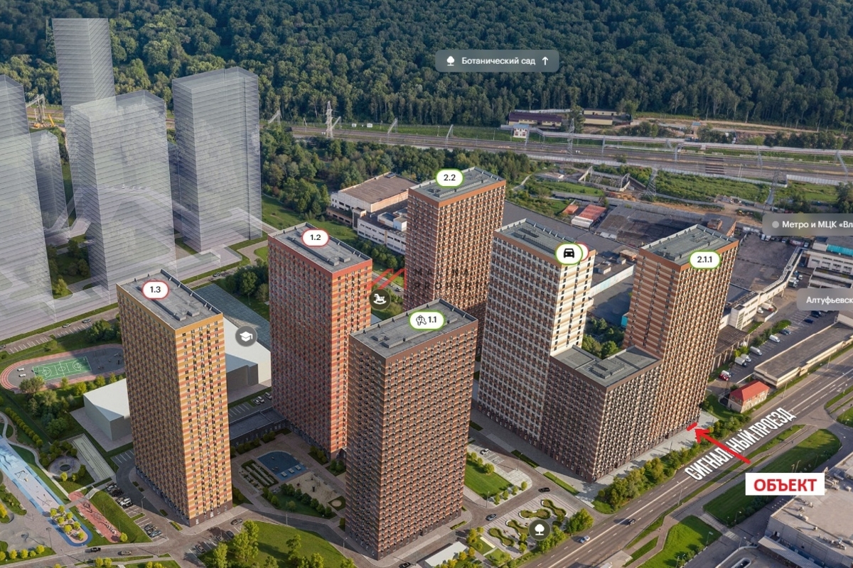 Продажа торгового помещения в ЖК "Сигнальный 16" (1-я линия)