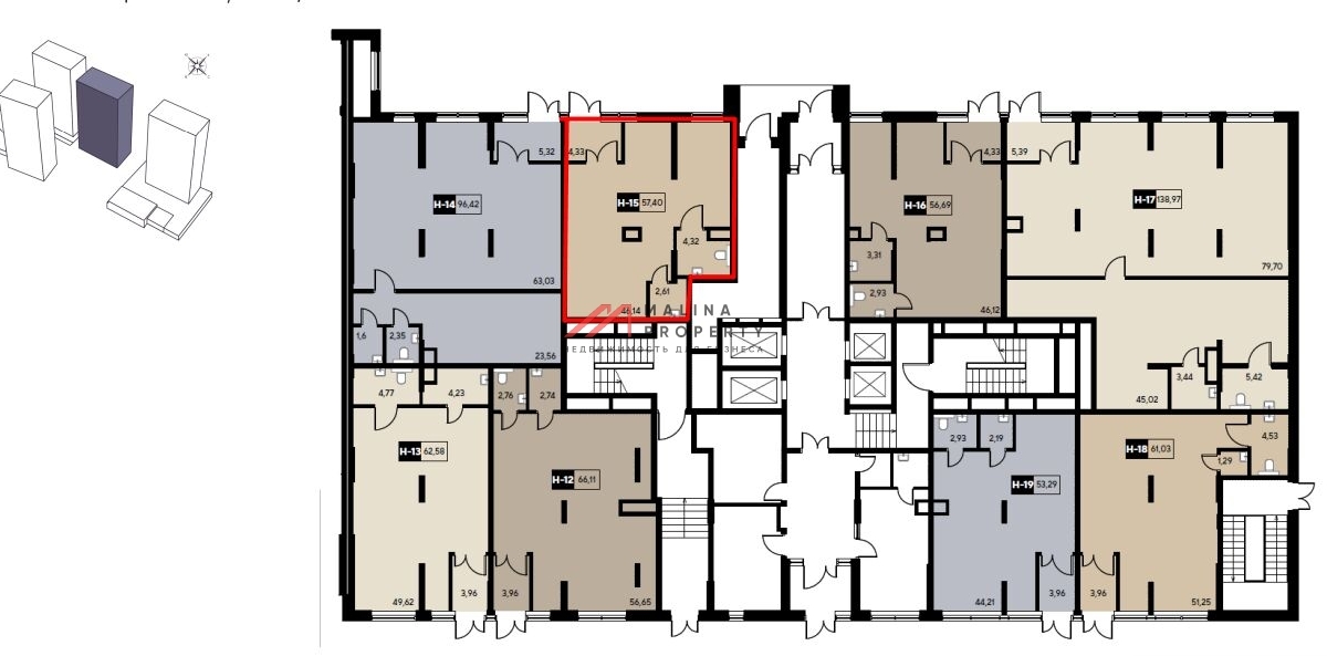 Продажа торгового помещения в жилом комплексе EVO