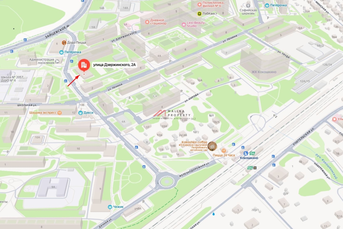 Продажа отдельно стоящего здания в Новой Москве