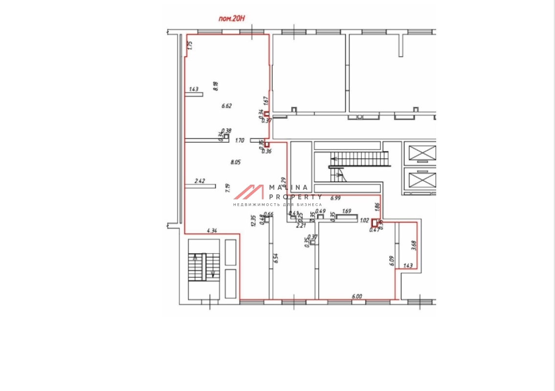 Продажа помещения с арендатором Дикси в ЖК Большая Очаковская 2