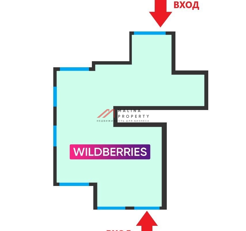 Продажа торгового помещения с арендатором Wildberries