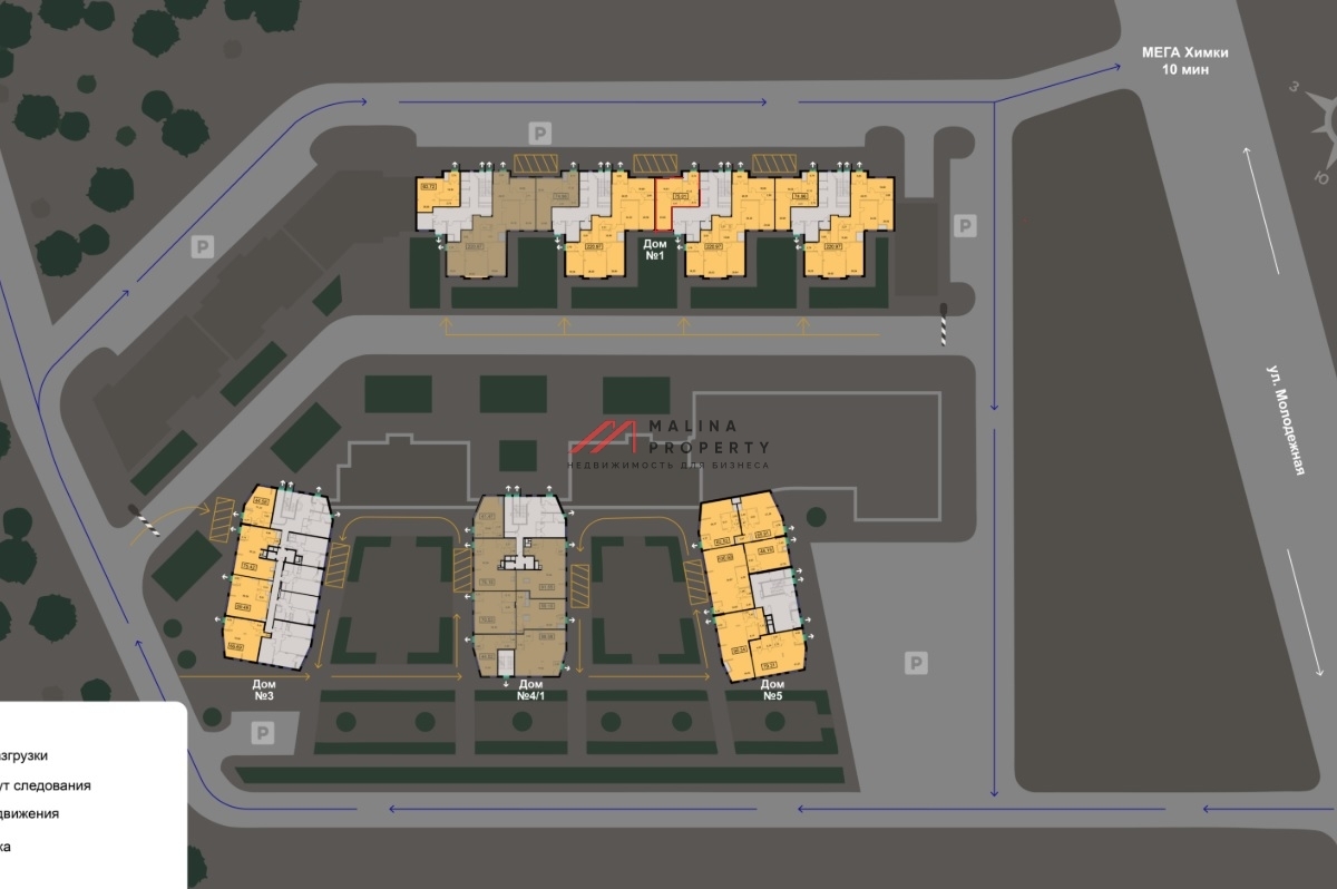 Продажа торгового помещения в ЖК "Планерный Квартал" 