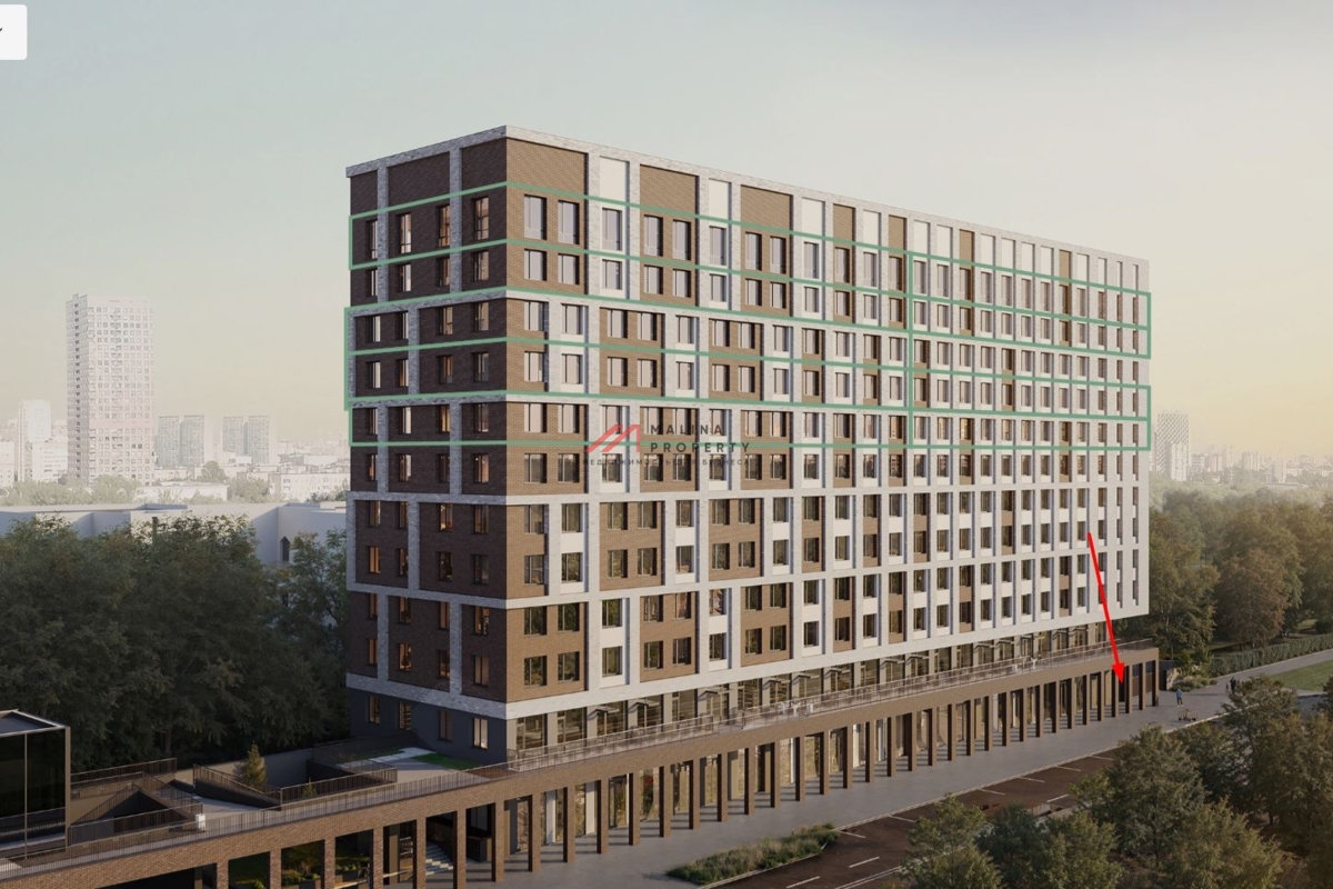 Продажа торгового помещения в ЖК "Мангазея на Речном"