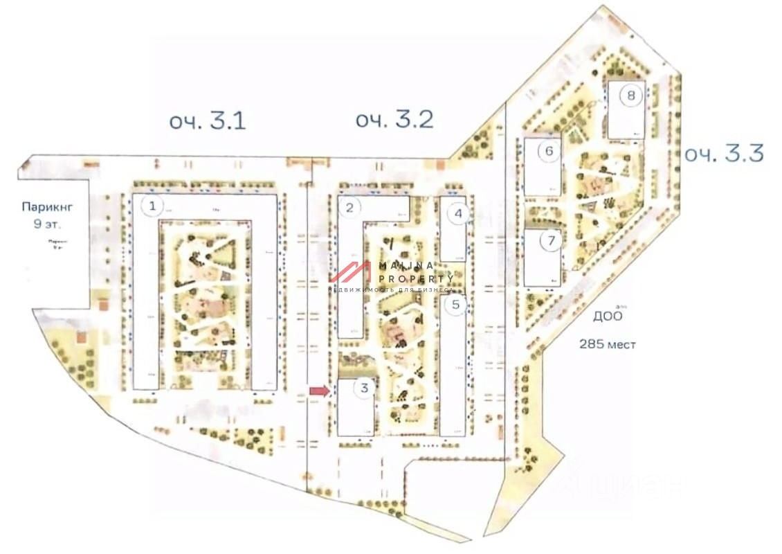 Продажа торгового помещения в ЖК "Егорово Парк" 