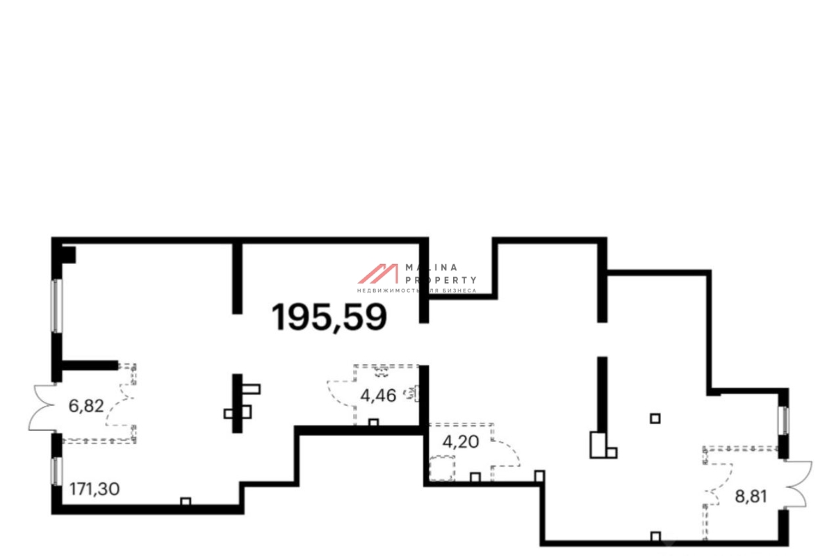 Аренда торгового помещения в  ЖК "Первый Дубровский"