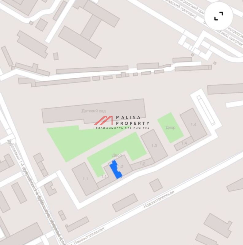 Аренда торгового помещения в  ЖК "Первый Дубровский"