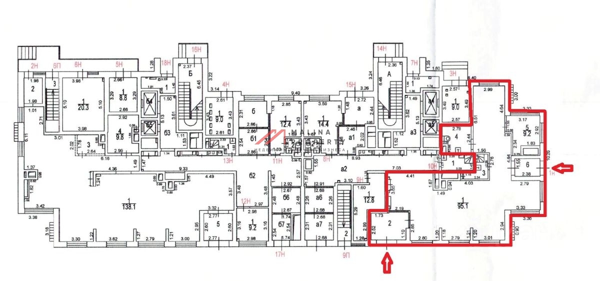 Продажа торгового помещения на Дмитровском шоссе 