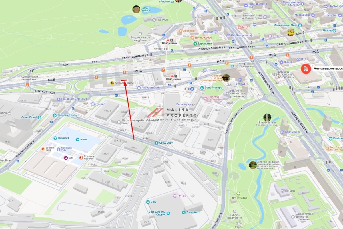 Продажа торгового помещения под супермаркет в ЖК "Signal"