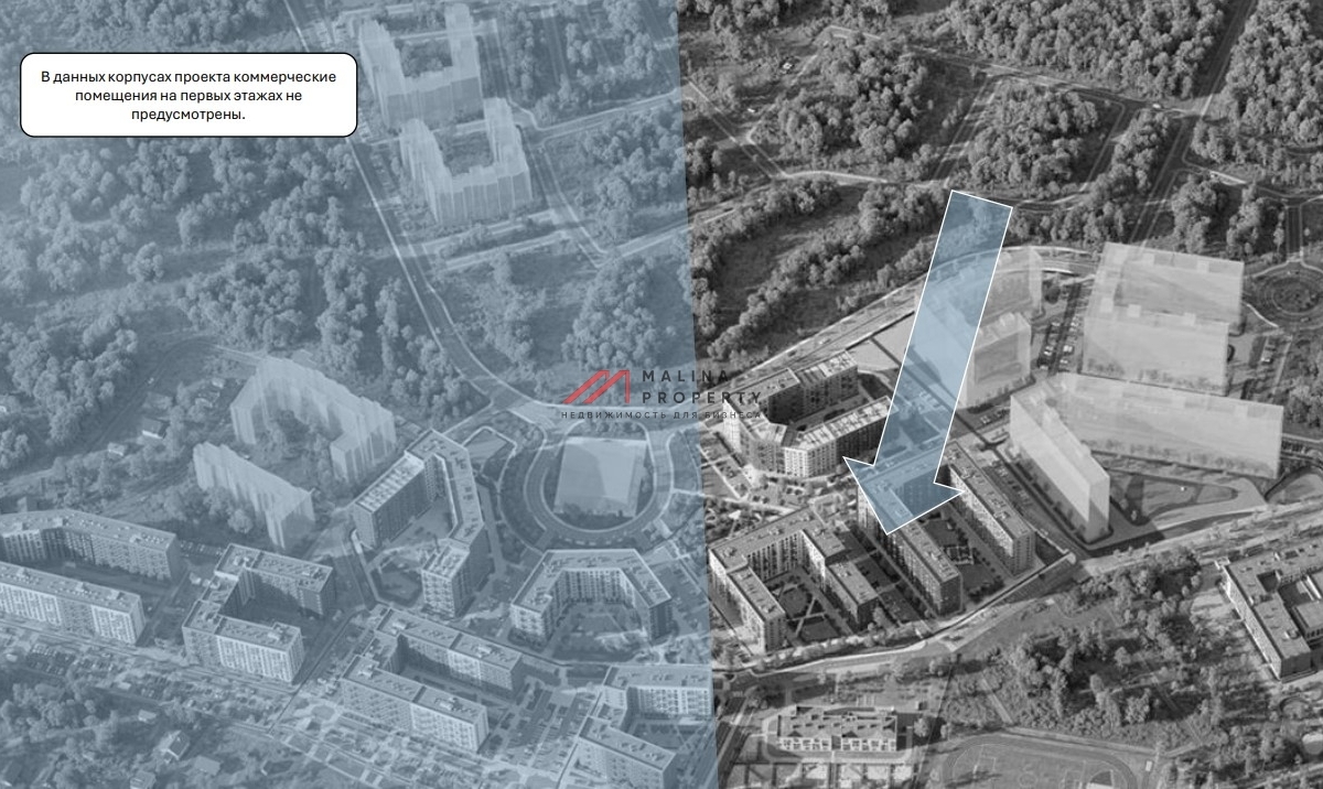 Аренда торгового помещения в ЖК "Рублевские Кварталы"