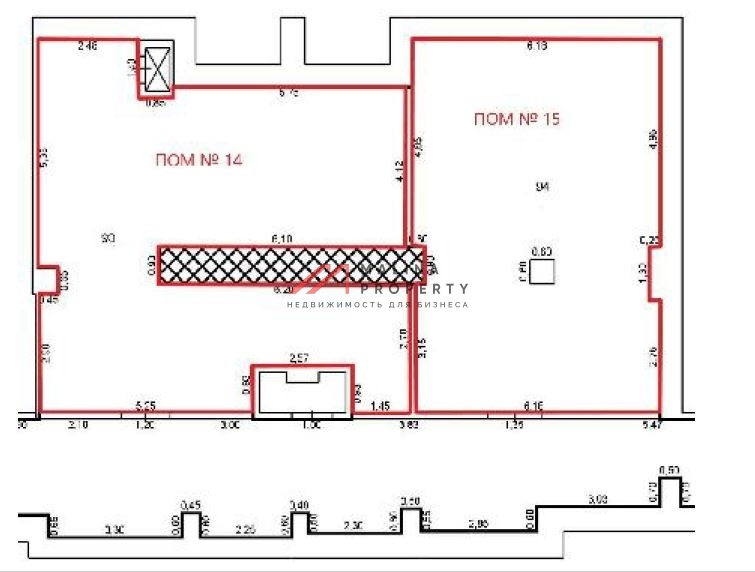 Продажа торгового помещения с арендатором Улыбка Радуги