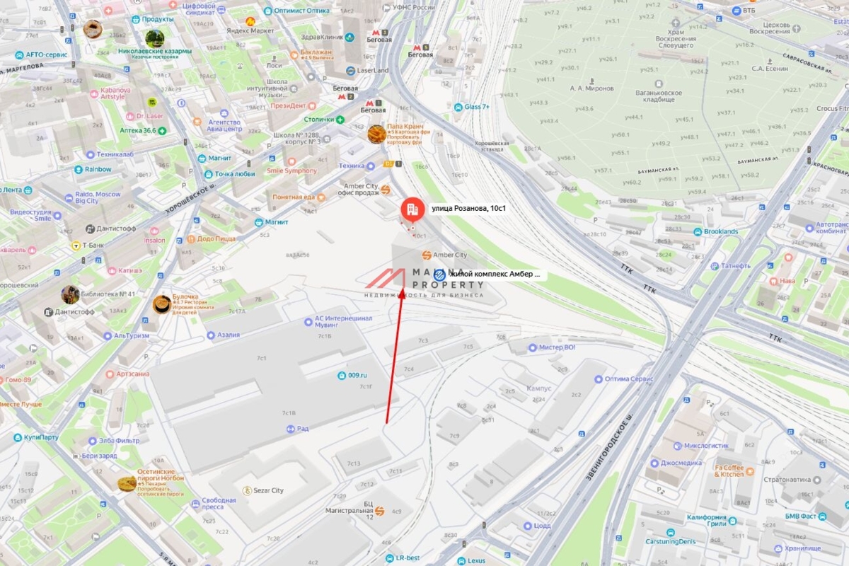 Продажа торгового помещения в ЖК "AMBER CITY"