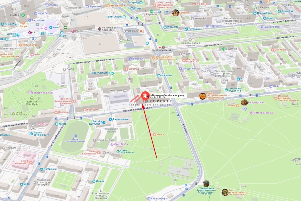 Продажа торгового помещения с арендатором Ароматный мир 