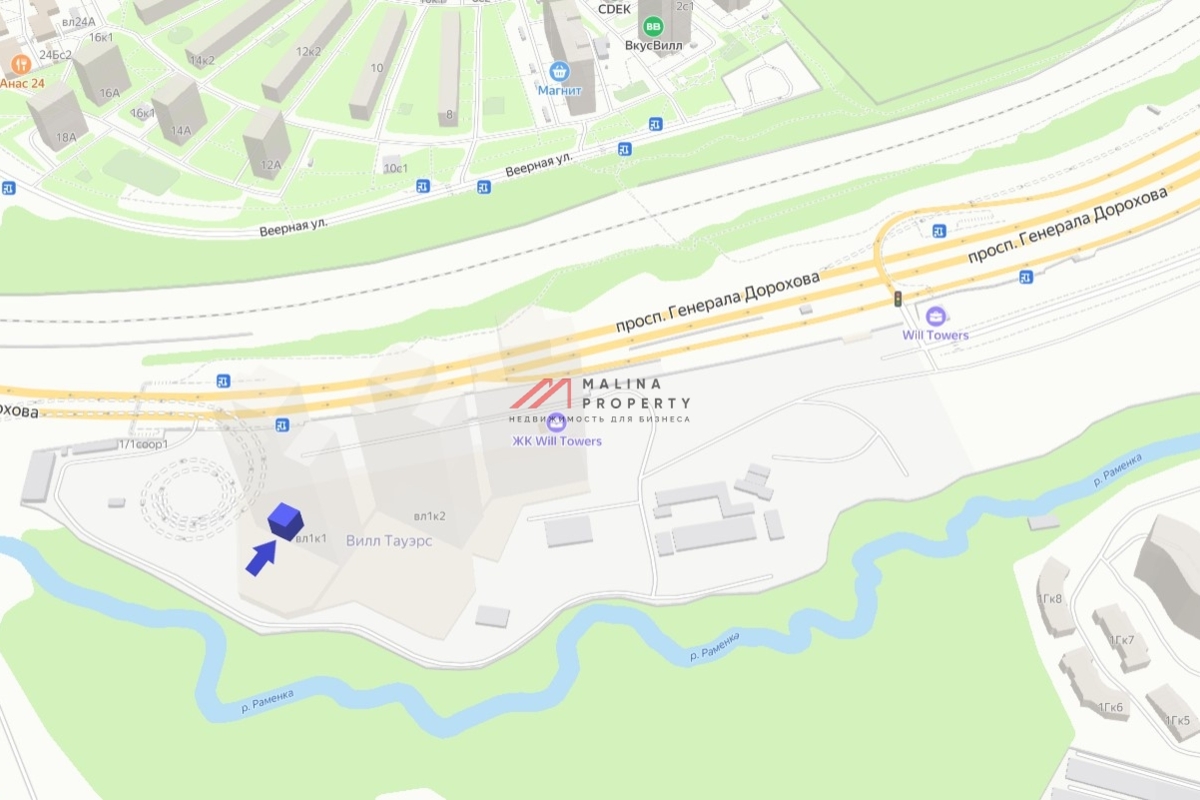 Продажа торгового помещения в ЖК "Will Towers"