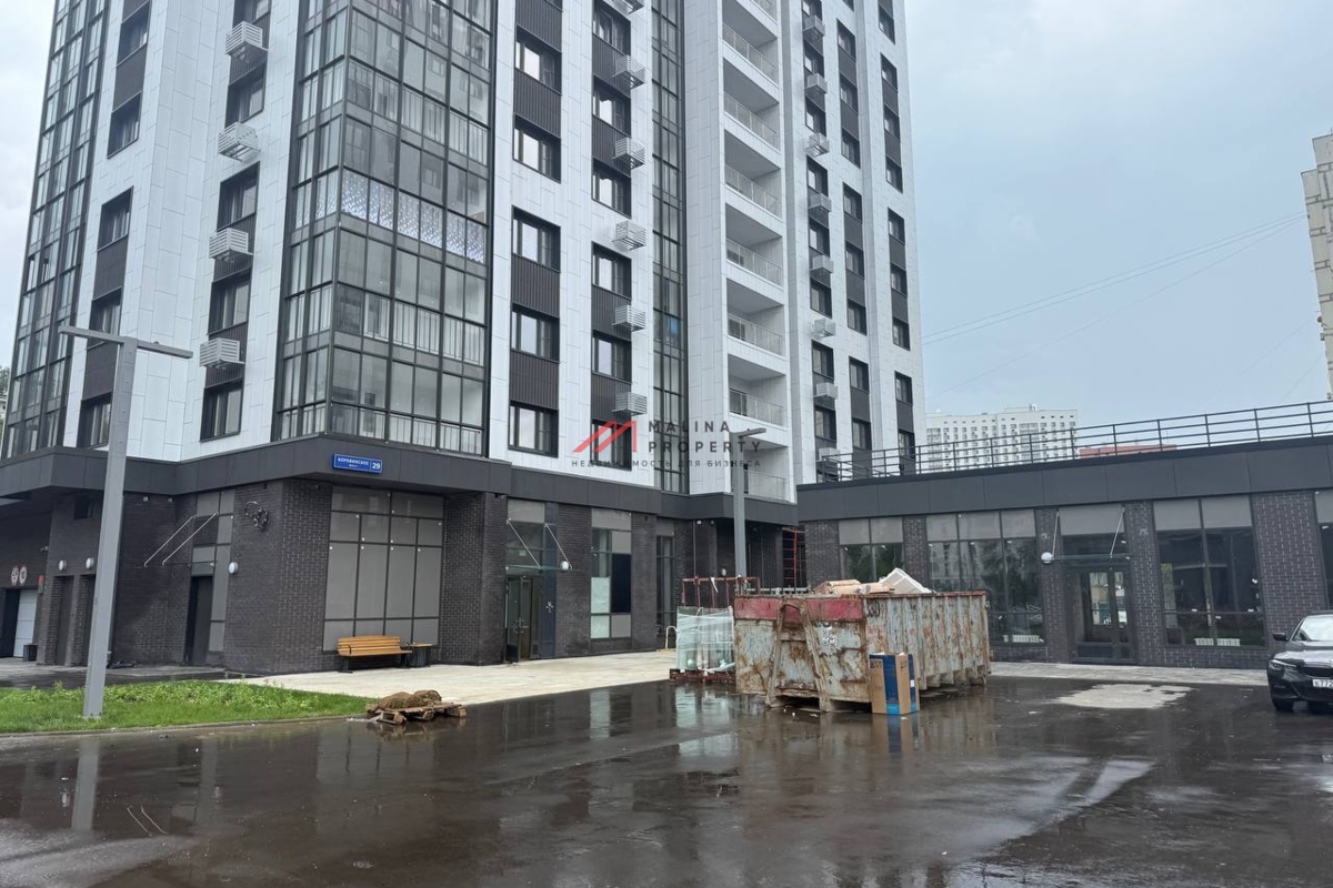 Аренда торгового помещения в новом доме на Яхромской