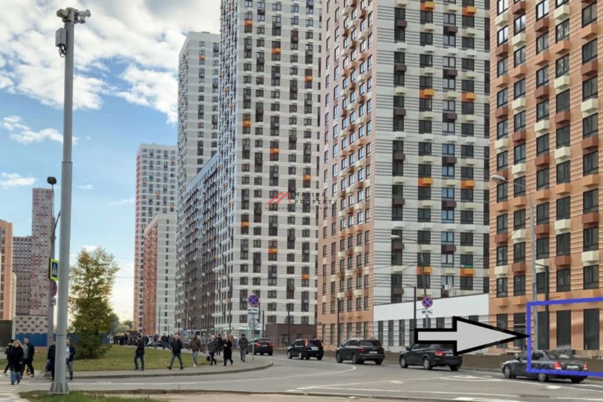 Аренда торгового помещения в ЖК "Амурский парк"