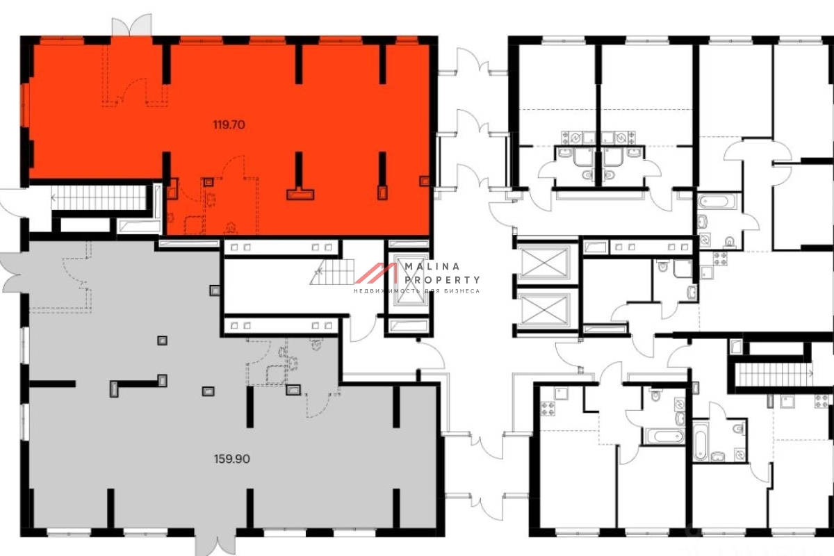 Аренда торгового помещения в ЖК "Одинцово -1 " 