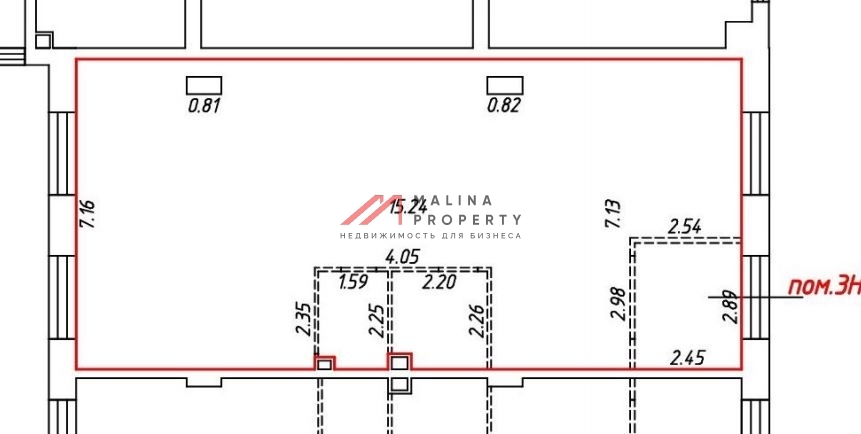 Аренда торгового помещения в ЖК "Кольская 8"
