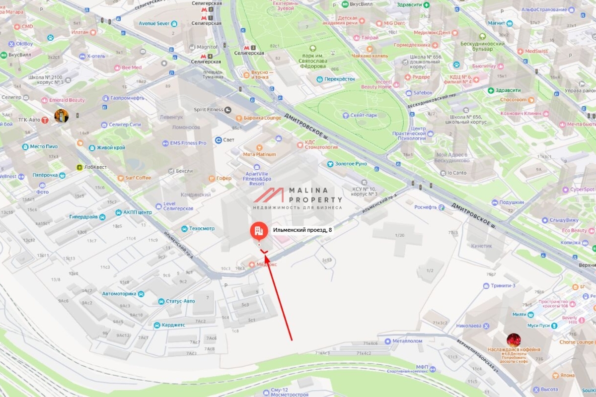 Продажа торгового помещения в ЖК "Level Селигерская" 