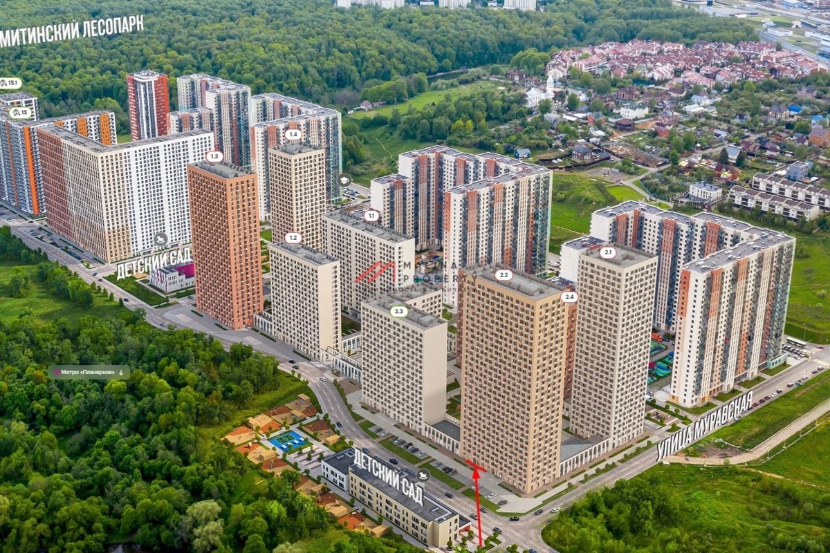 Аренда торгового помещения  в ЖК "Митинский Лес"
