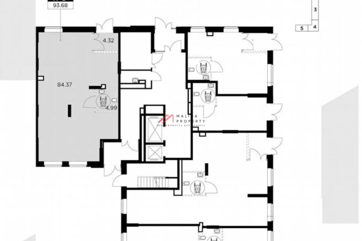 Продажа торгового помещения в ЖК "Новое Пушкино" 