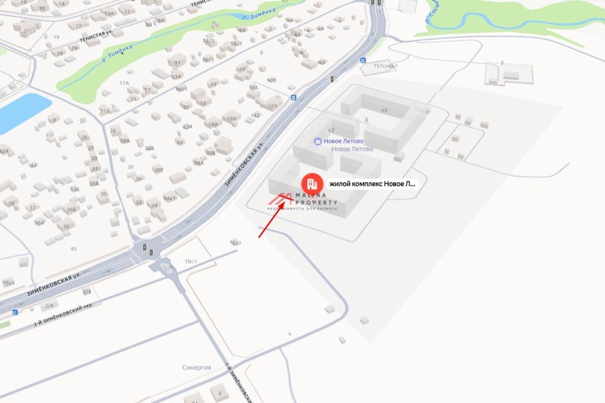 Продажа торгового помещения в ЖК "Новое Летово"