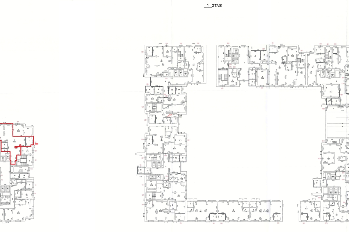 Аренда торгового помещения в новом доме
