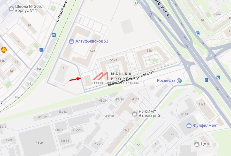 Аренда торгового помещения в новом доме