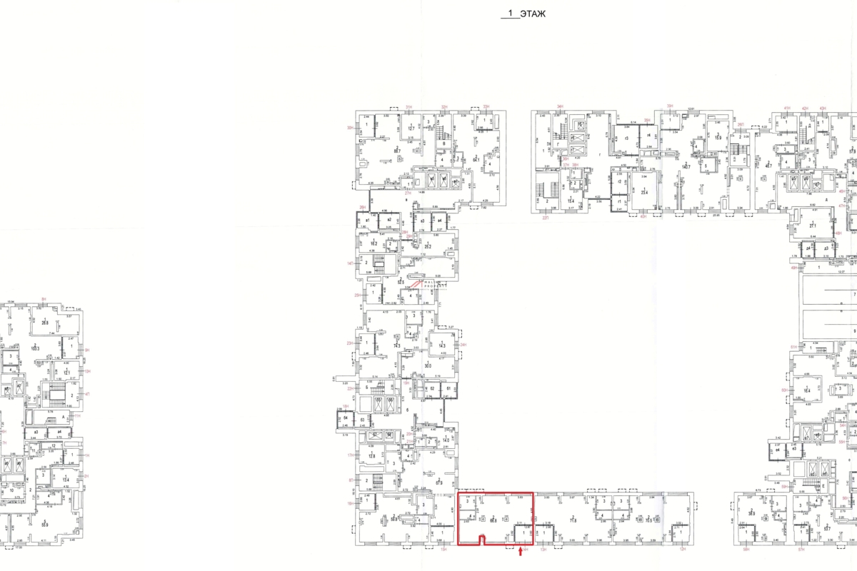 Продажа торгового помещения в новом доме