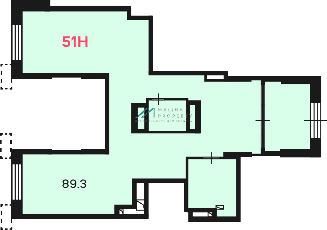 Продажа торгового помещения в новом доме