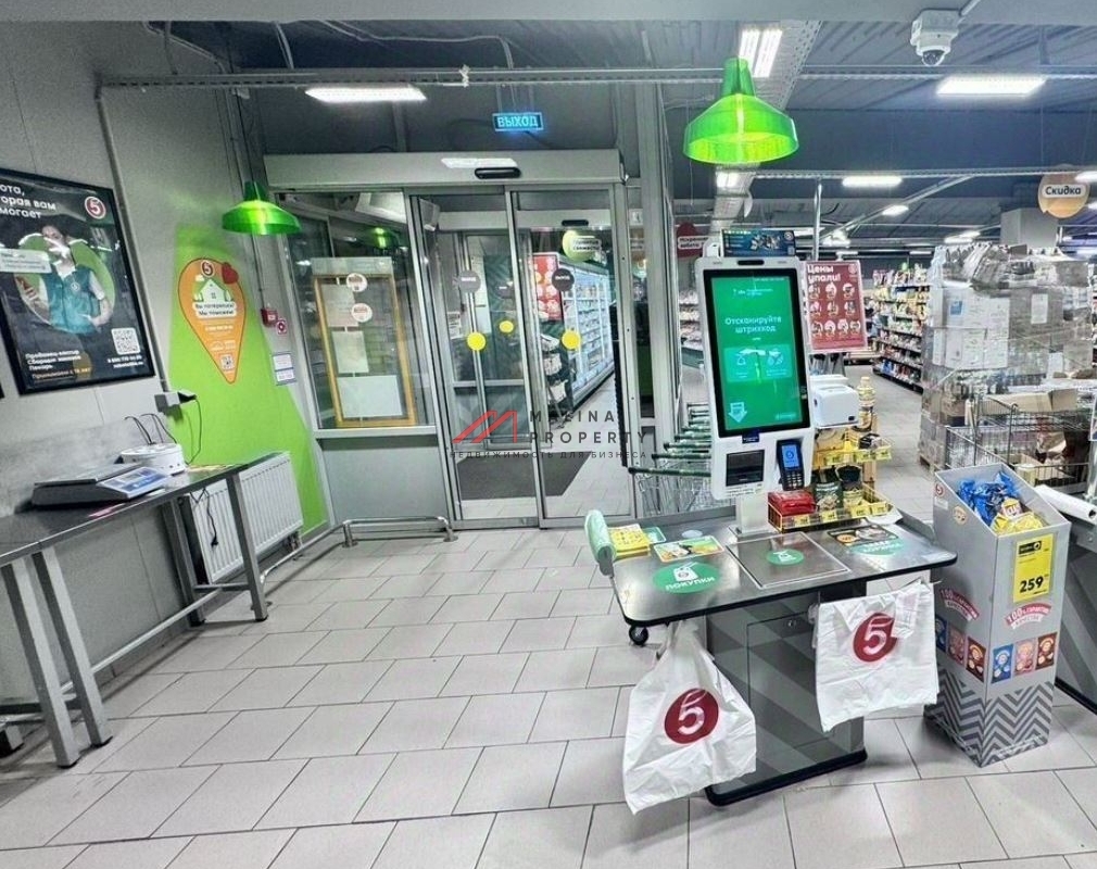 Продажа здания с магазином Пятерочка на Ленинском проспекте