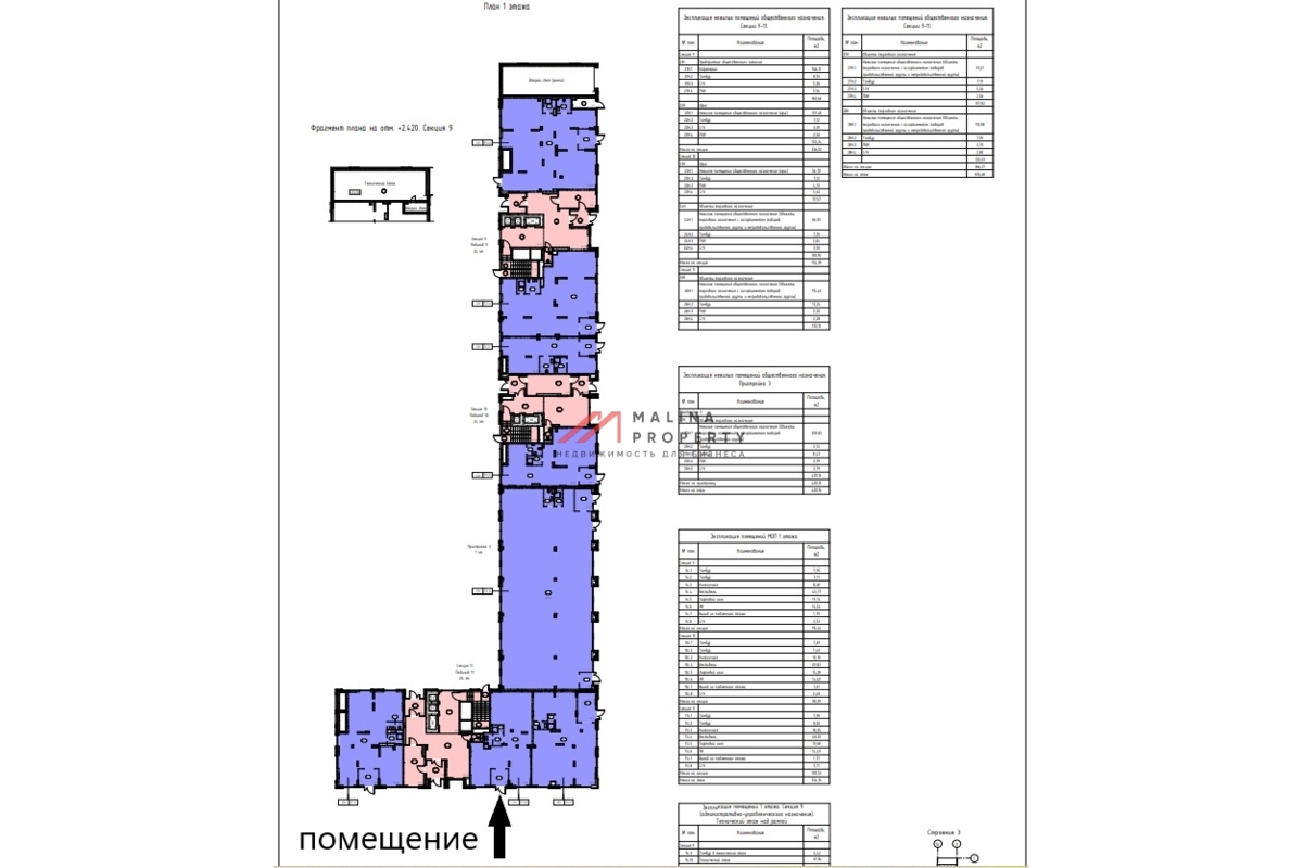 Продажа торгового помещения в ЖК "Квартал Строгино"
