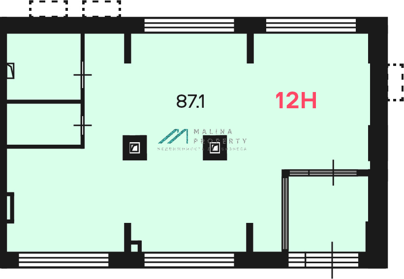 Аренда торгового помещения в новом доме