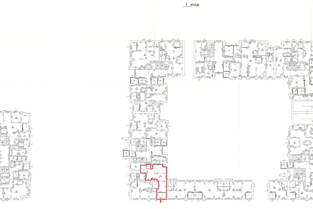 Продажа торгового помещения в новом доме