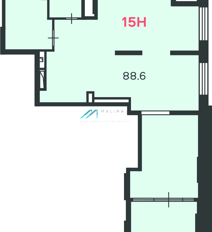 Аренда торгового помещения в новом доме