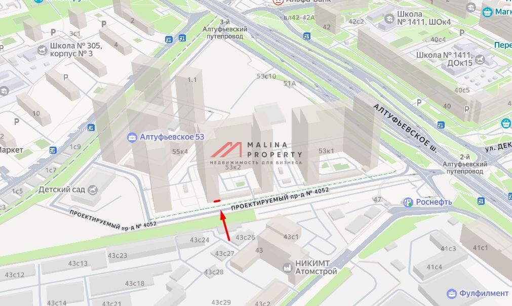 Аренда торгового помещения в новом доме