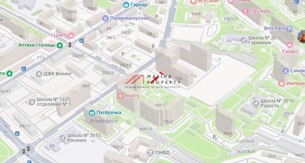 Аренда торгового помещения в Люблино