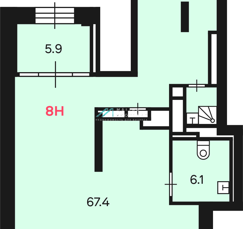 Аренда торгового помещения в Новогиреево