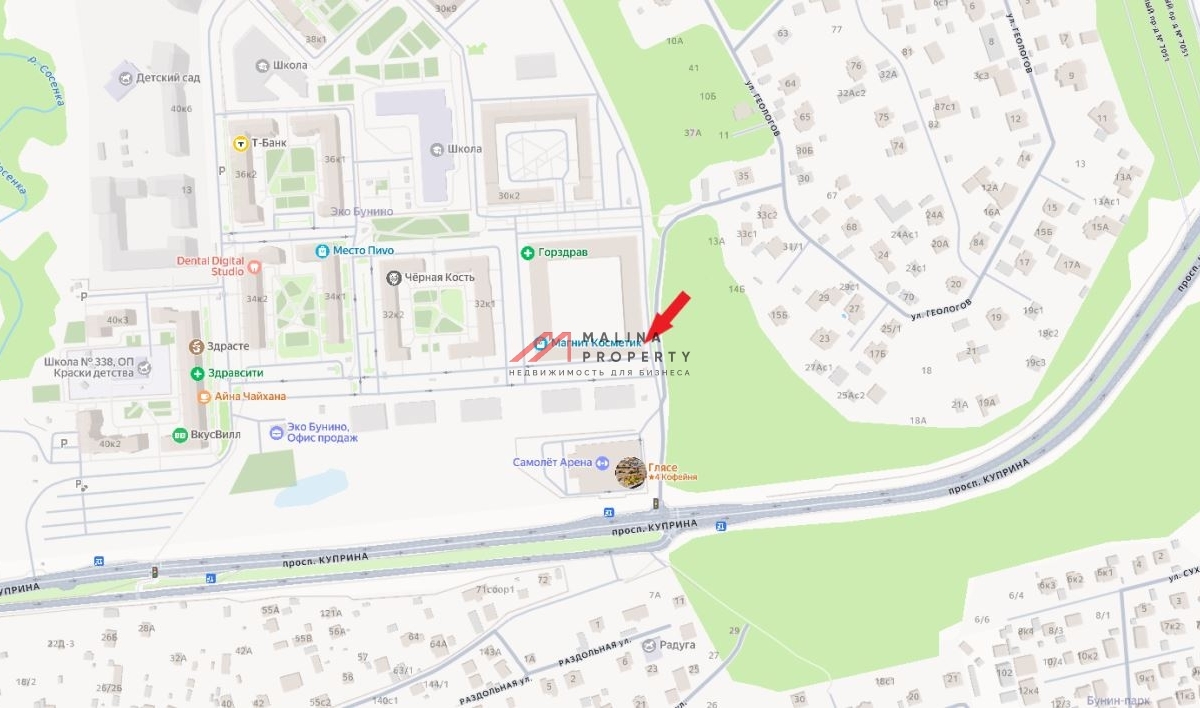 Продажа помещения в Эко Бунино