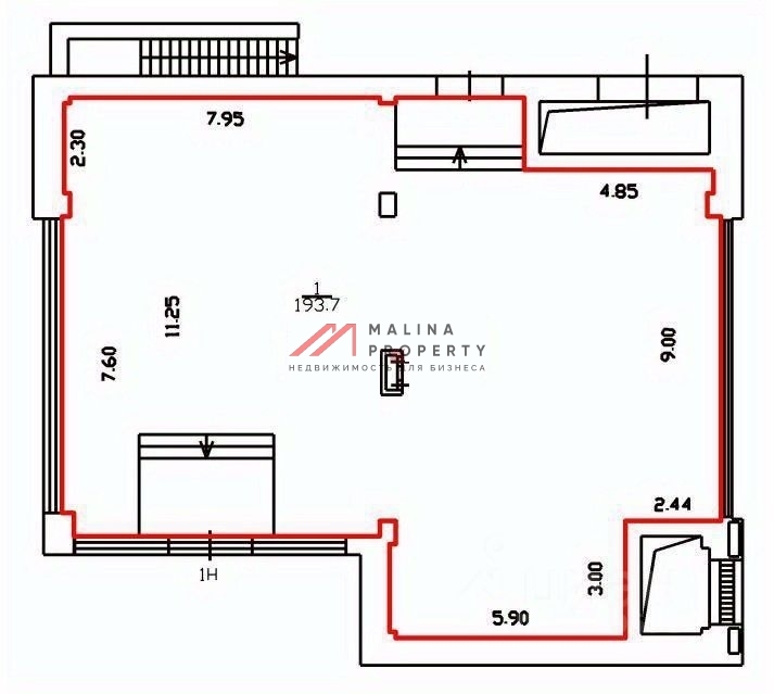 Продажа торгового помещения в ЖК "Lucky" 