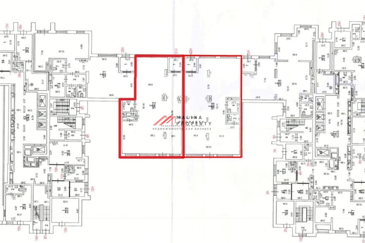 Аренда торгового помещения в новом доме на Яхромской