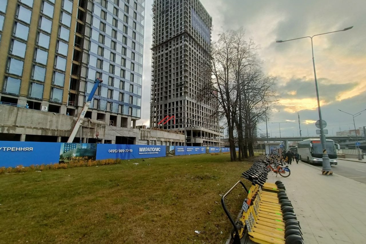 Продажа помещения в ЖК Мираполис, на гипертрафике