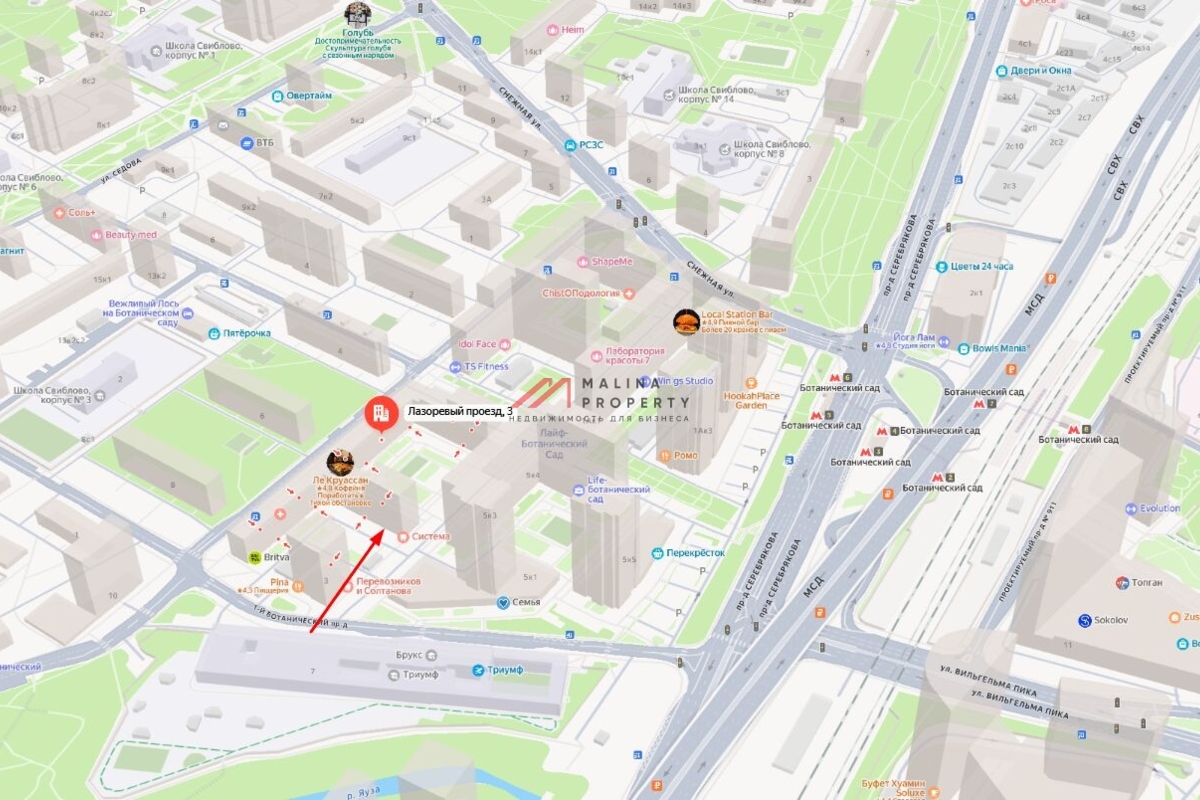 Продажа торгового помещения в ЖК "LIFE-Ботанический сад"