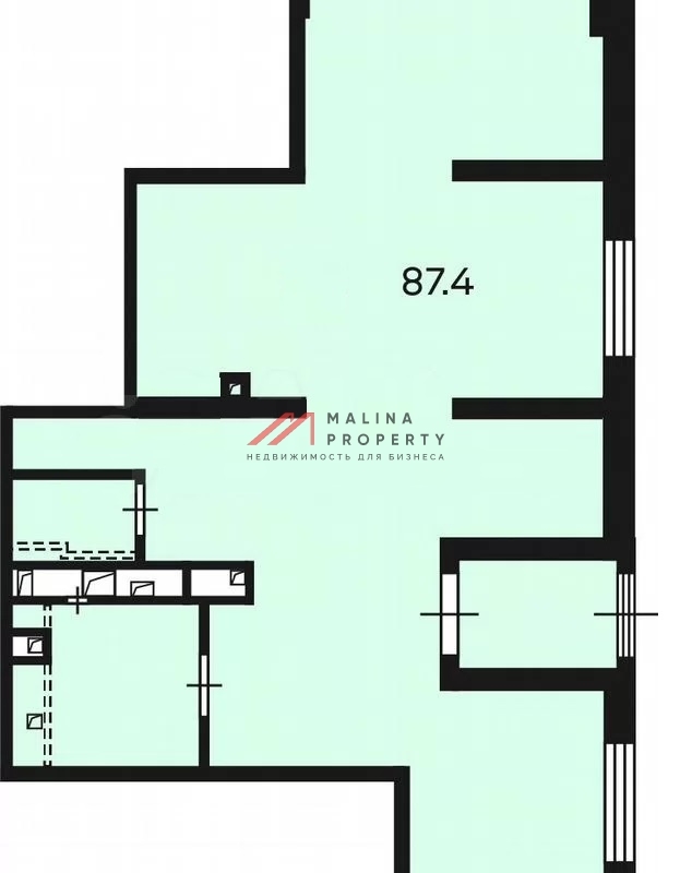 Продажа торгового помещения в новом доме