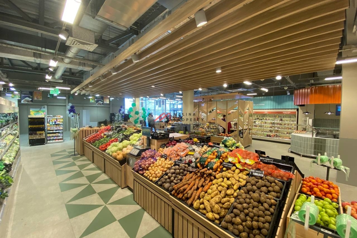 Продажа торгового здания с супермаркетом Перекресток