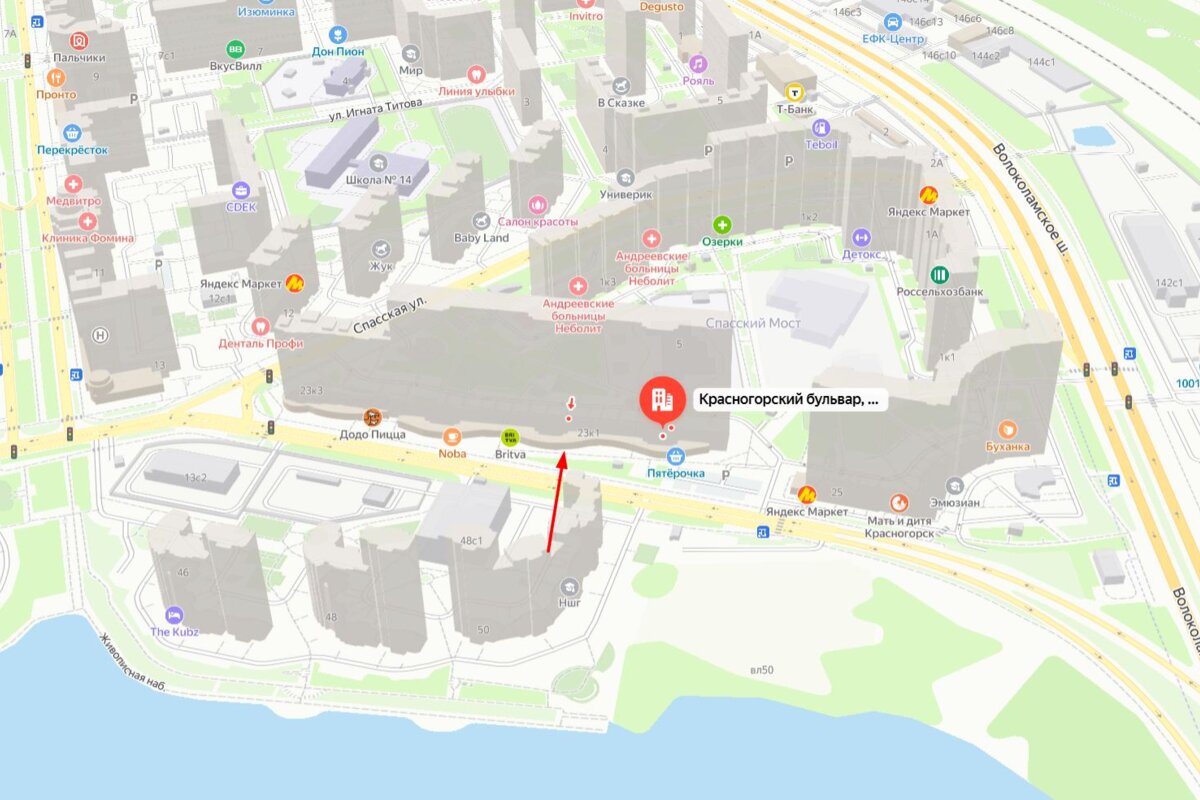Аренда торгового помещения в ЖК «Спасский Мост»