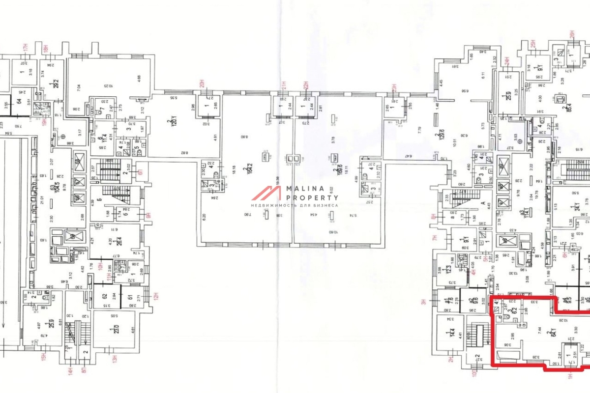 Аренда торгового помещения в новом доме на Яхромской