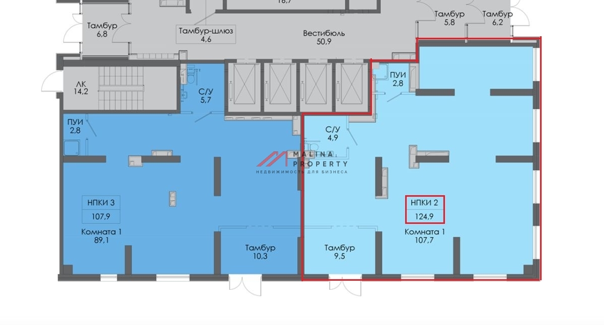 Аренда нежилого помещения в ЖК "Алтуфьево 53"