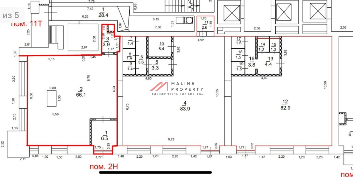 Продажа торгового помещения на Серебрякова