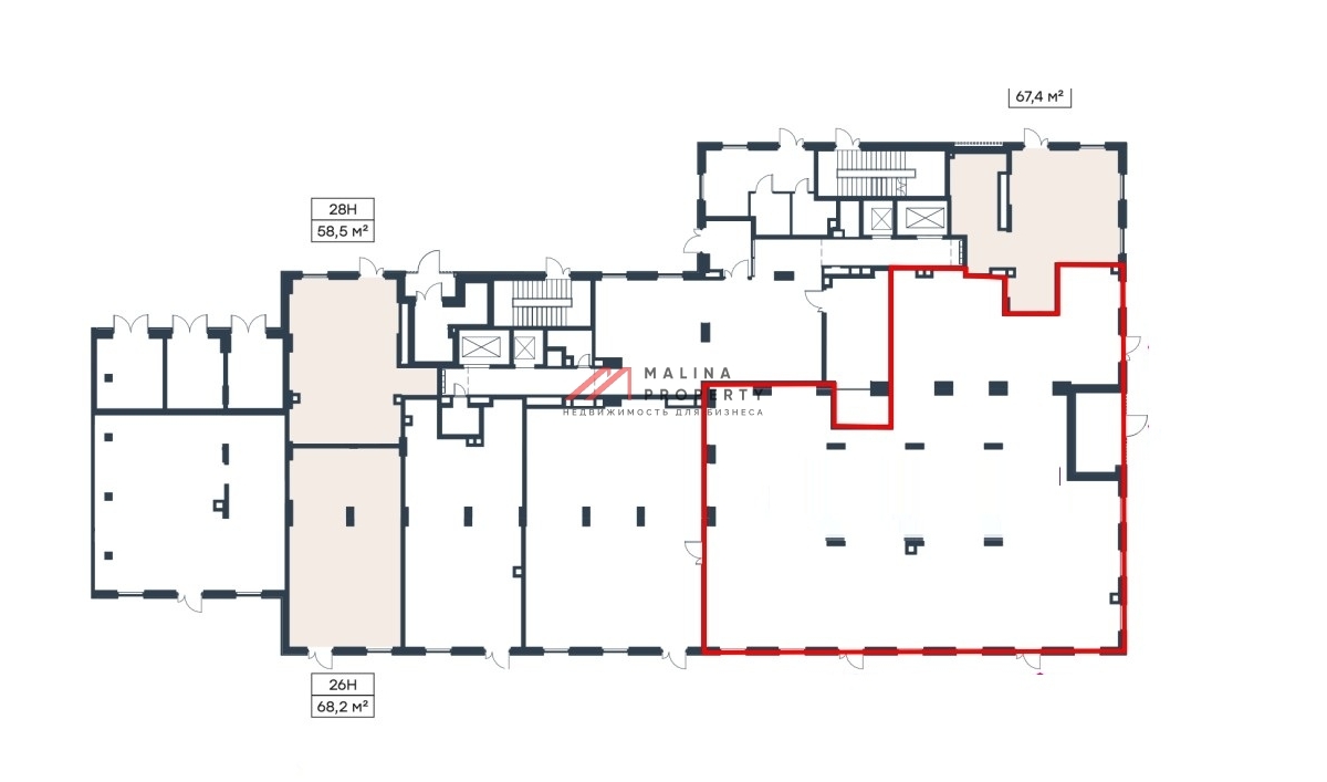 Продажа торгового помещения с супермаркетом Пятерочка