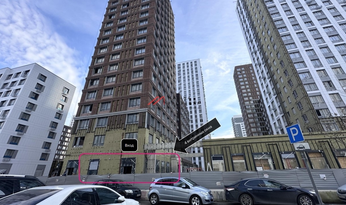 Продажа торгового помещения в ЖК "Сиреневый парк" 